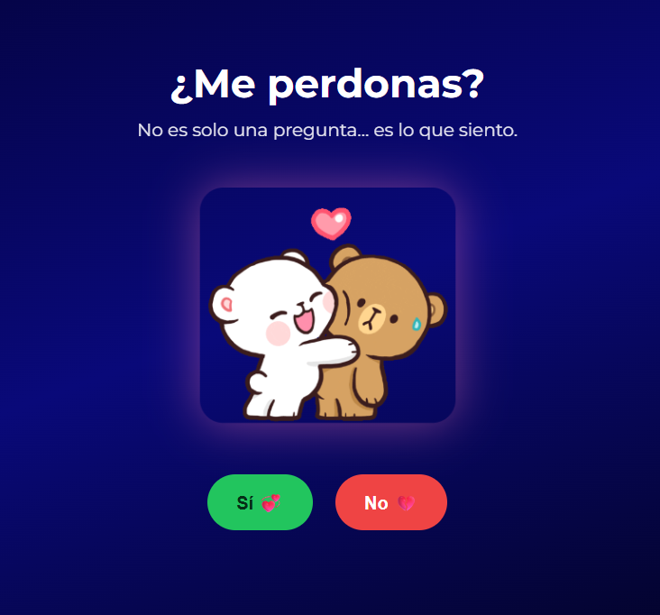 Me Perdonas?